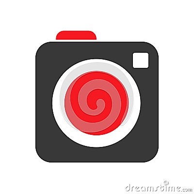 Photo camera icons sign - vector Vector Illustration